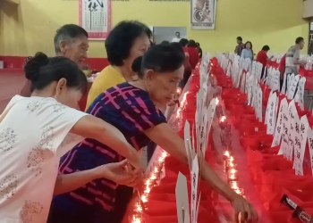 Doakan 900 Arwah Leluhur, Umat Klenteng Tjoe Tik Kiong Gelar Sembahyang Jao Tu