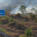 Bukit Lemparan Gunung Budheg Terbakar Lagi, Lahan Wisata dan Hutan Jati Ludes Dilalap Api