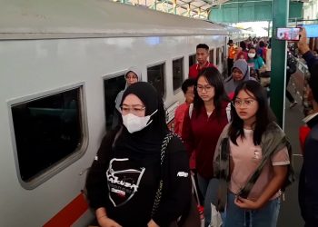 Pastikan Keselamatan Jelang Perjalanan, Petinggi KAI Daop 7 Madiun Cek Lintas Kediri-Tulungagung