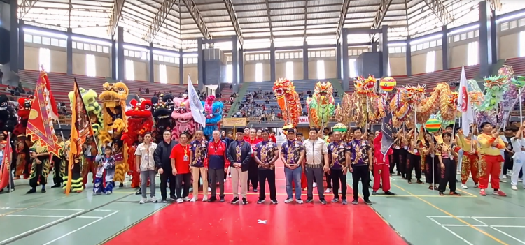 Bukan Sekadar Atraksi, Kejuaraan Barongsai Walikota Kediri Cup 2026 Jadi Ajang Penjaringan Atlet Porprov