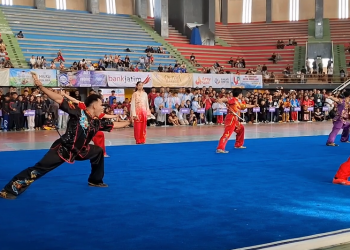 1.306 Atlet Berlaga di Kejurprov dan Piala Wali Kota Kediri, Wushu Kota Kediri Bidik Prestasi Lebih Tinggi