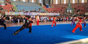 1.306 Atlet Berlaga di Kejurprov dan Piala Wali Kota Kediri, Wushu Kota Kediri Bidik Prestasi Lebih Tinggi