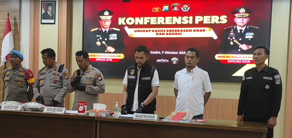 Takut Ketahuan Hamil Duluan, Sejoli Kediri Nekat Aborsi, Janin Dikubur di Tepi Jalan