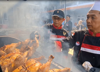 Peringati Hari Pelajar Sedunia, Chef Profesional dan Siswa SMK Kertanegara Wates Racik 2 Ribu Porsi Kuliner