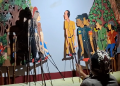 Peringati Hari Sumpah Pemuda, Polres Kediri Kota Gelar Wayang Cangkrukan Kamtibmas
